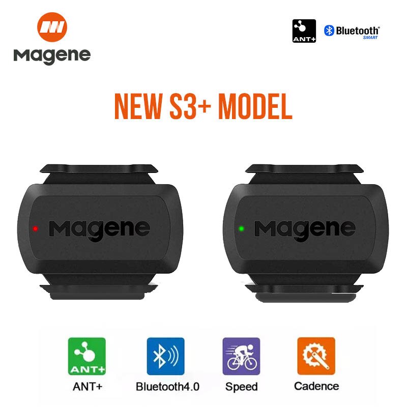 Magene- ǻ C406  GPS ӵ, ε MTB   ANT + ɹڼ ,  Ŭ ǻ